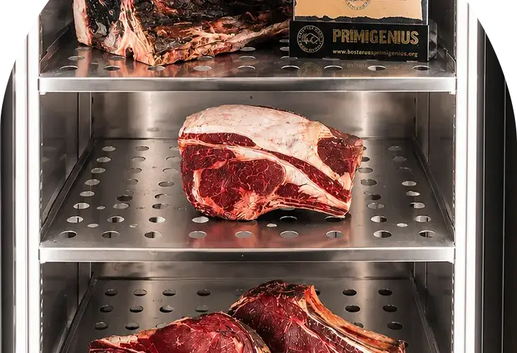 Carnes maduradas. Restaurante Mar y Montaña - Arrocería & Brasería en Zamora