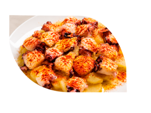 Plato de pulpo